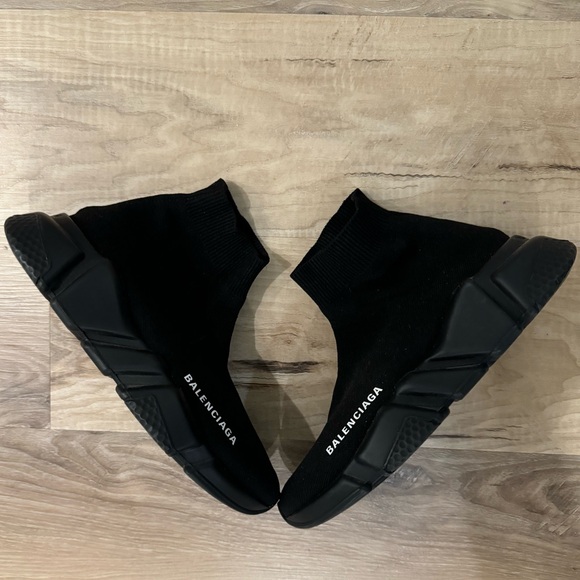 BALENCIAGA Speed Stretch-Knit Slip-On USED GREAT CONDITION SIZE EUR 35 US 4.5 - Picture 1 of 6